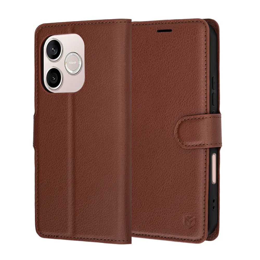 Pouzdro Techsuit Leather Folio Honor 600 Lite hnědé