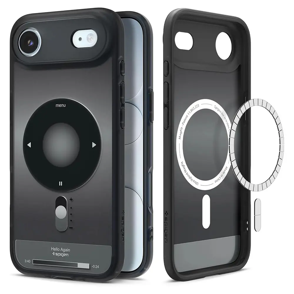 Kryt Spigen - Ultra Hybrid Classic MagSafe (ACS10323) - iPhone 17 Air - černý