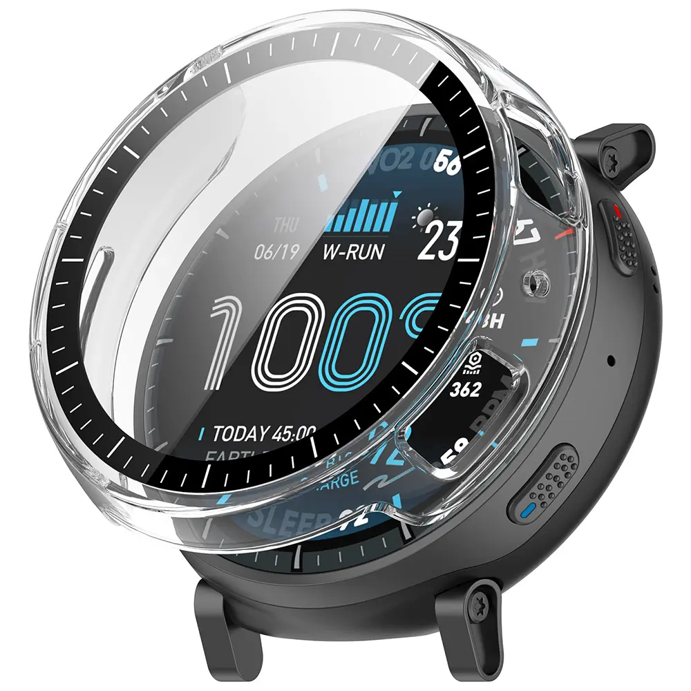 Kryt Techsuit - Defense360 Pro + Screen Protector - Amazfit Active Max - průhledný