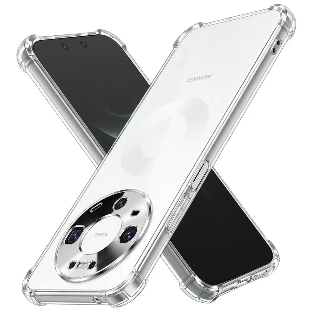 Silikonový kryt Techsuit Shockproof Clear pro Huawei Mate 80 Pro průhledný