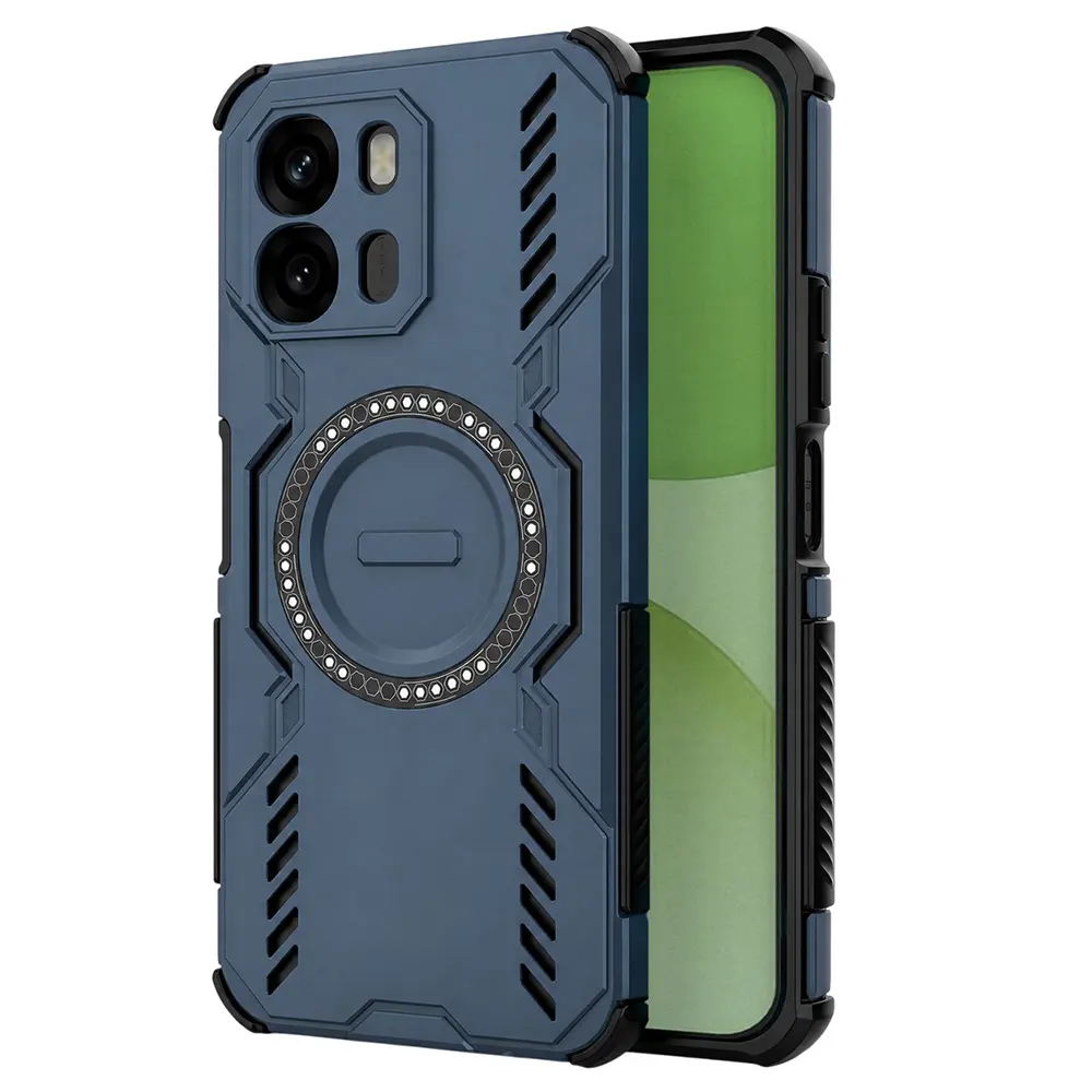 Odolný kryt Techsuit ArmorMag pro Oppo A6 4G modrý