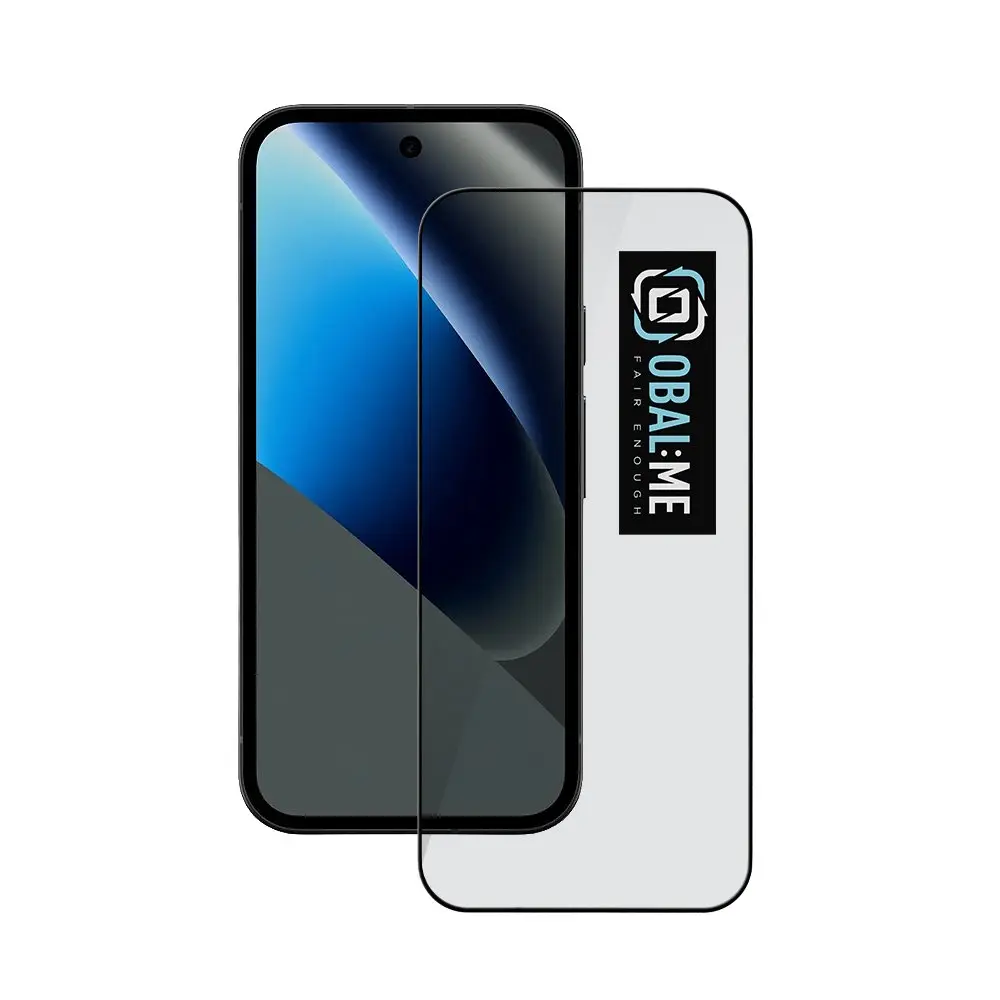 Tvrzené sklo OBAL:ME 5D pro Google Pixel 10a černé