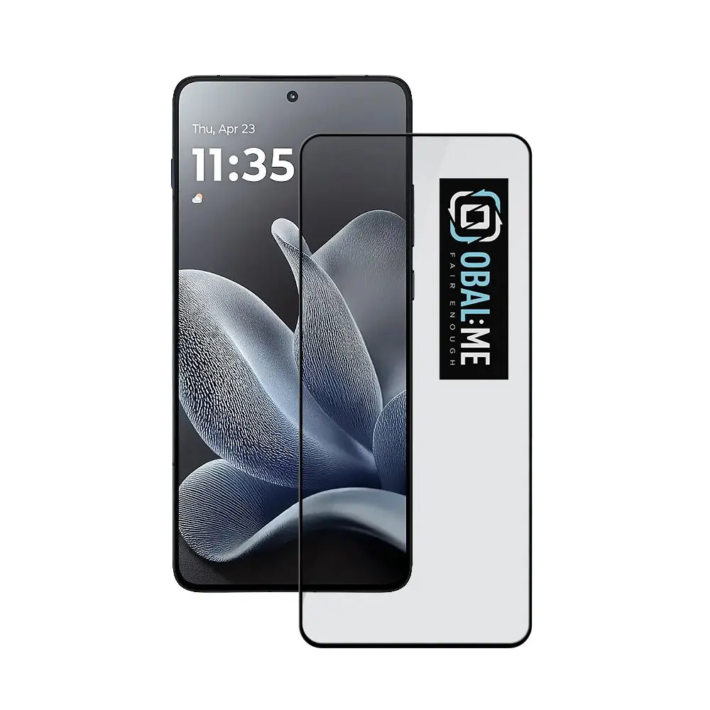 OBAL:ME 5D Tvrzené Sklo pro Motorola Edge 70 Black 57983130200