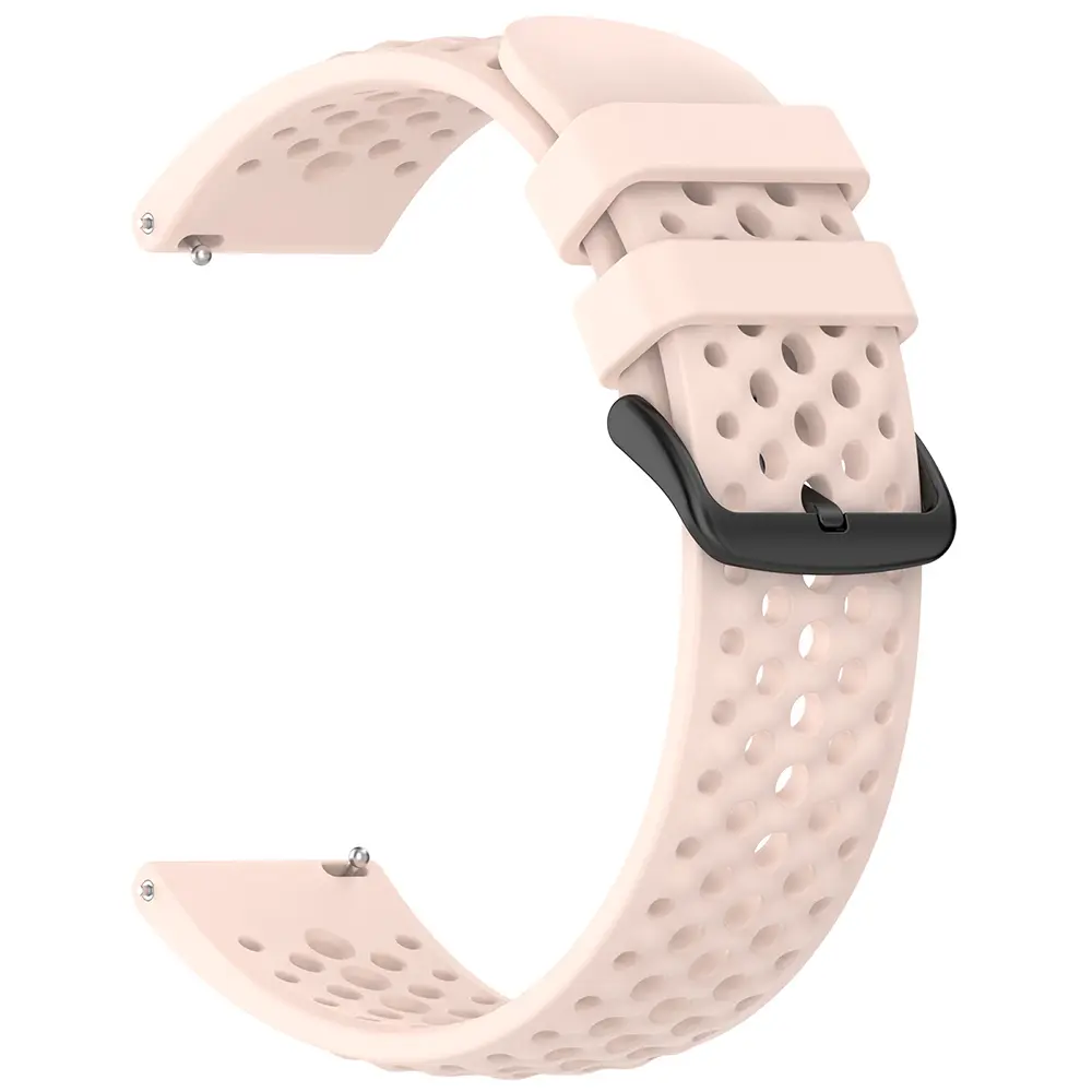 Řemínek 22mm Techsuit Watchband W083 růžový