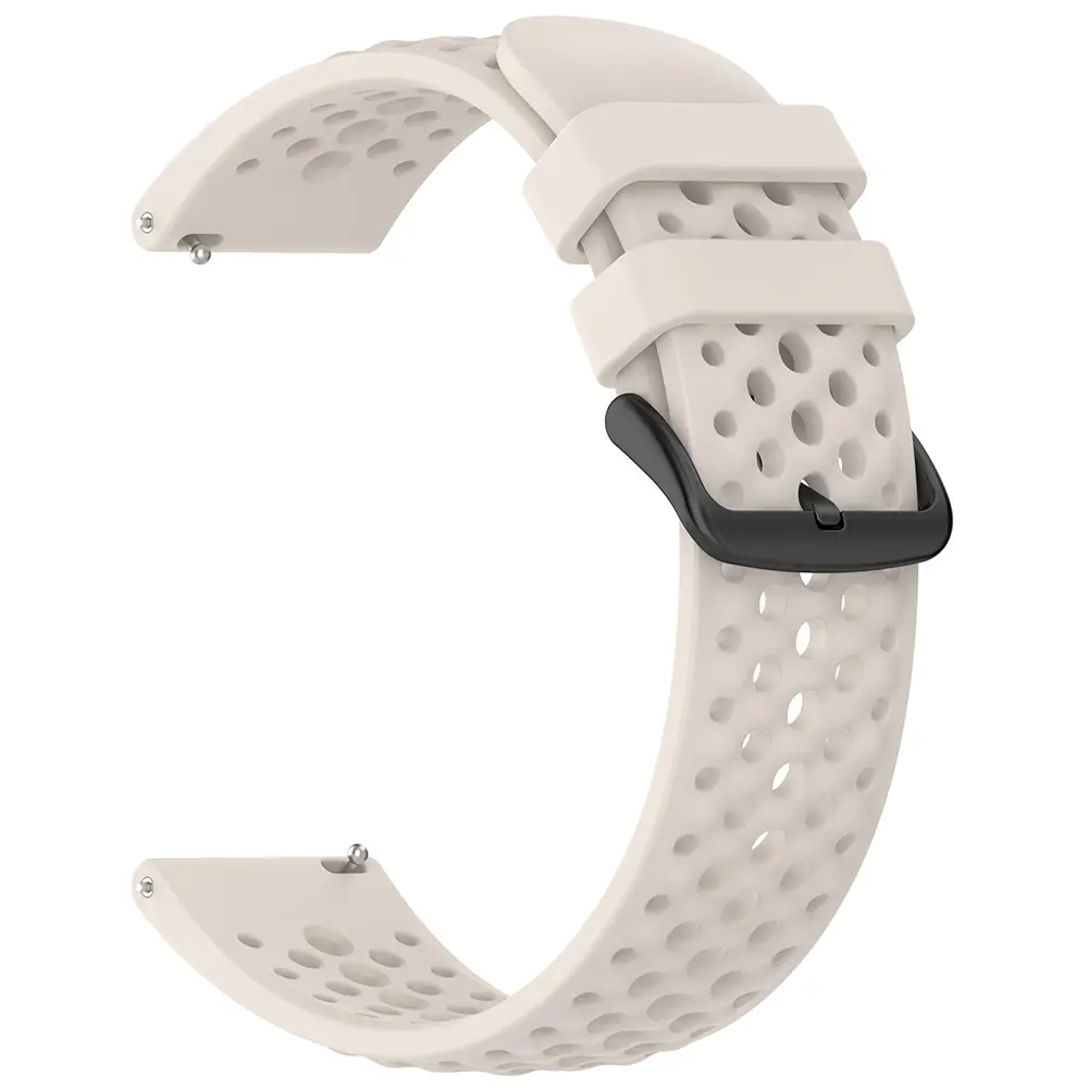 Řemínek 22mm Techsuit Watchband W083 bílý