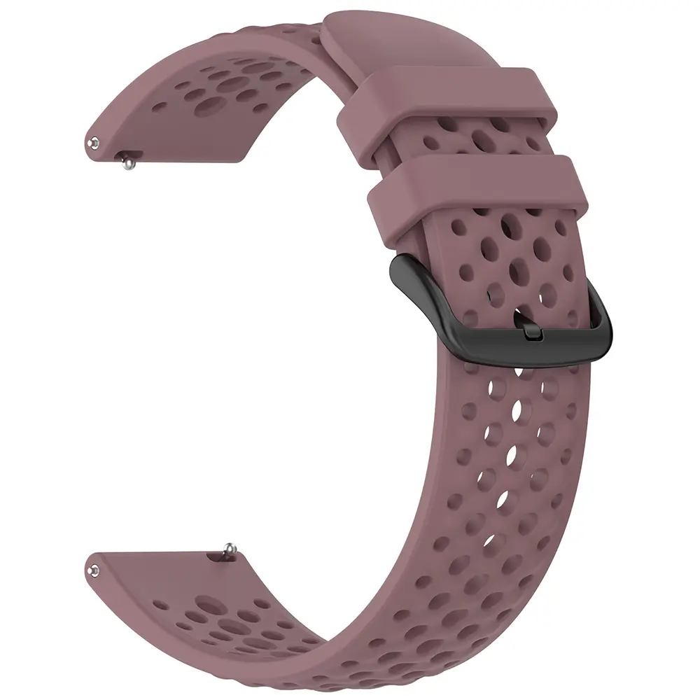 Řemínek 22mm Techsuit Watchband W083 fialový