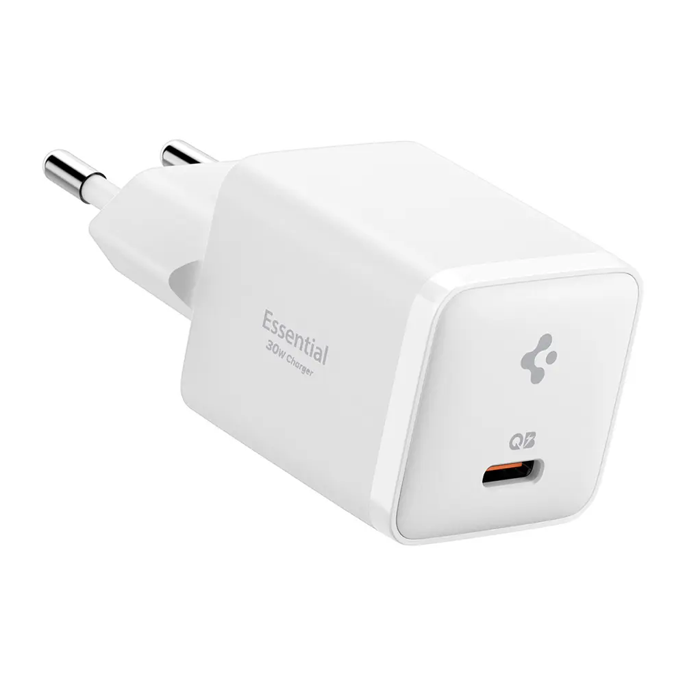 Adaptér Spigen Essential EE301EU 30W bílý