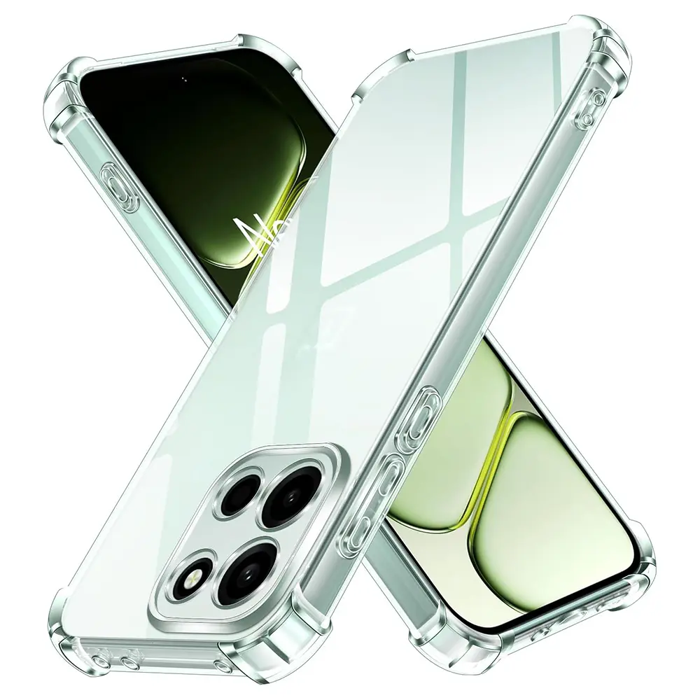 Kryt Techsuit Shockproof Clear Silicone pro OnePlus Nord 6 průhledný
