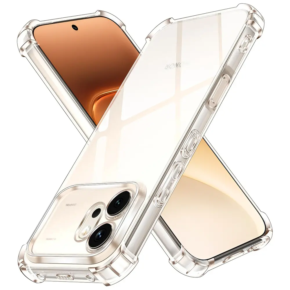 Kryt Techsuit Shockproof Clear Silicone pro Honor 600 průhledný