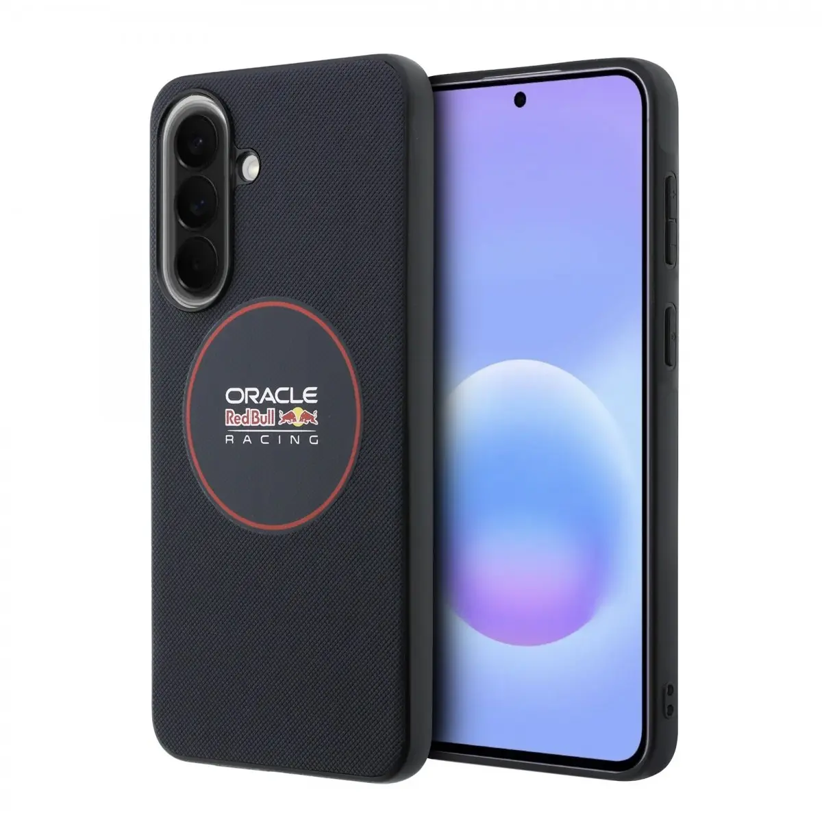 Red Bull PU Leather Red Ring MagSafe Zadní Kryt pro Samsung Galaxy A57 Navy RBHCA5724PUILVR
