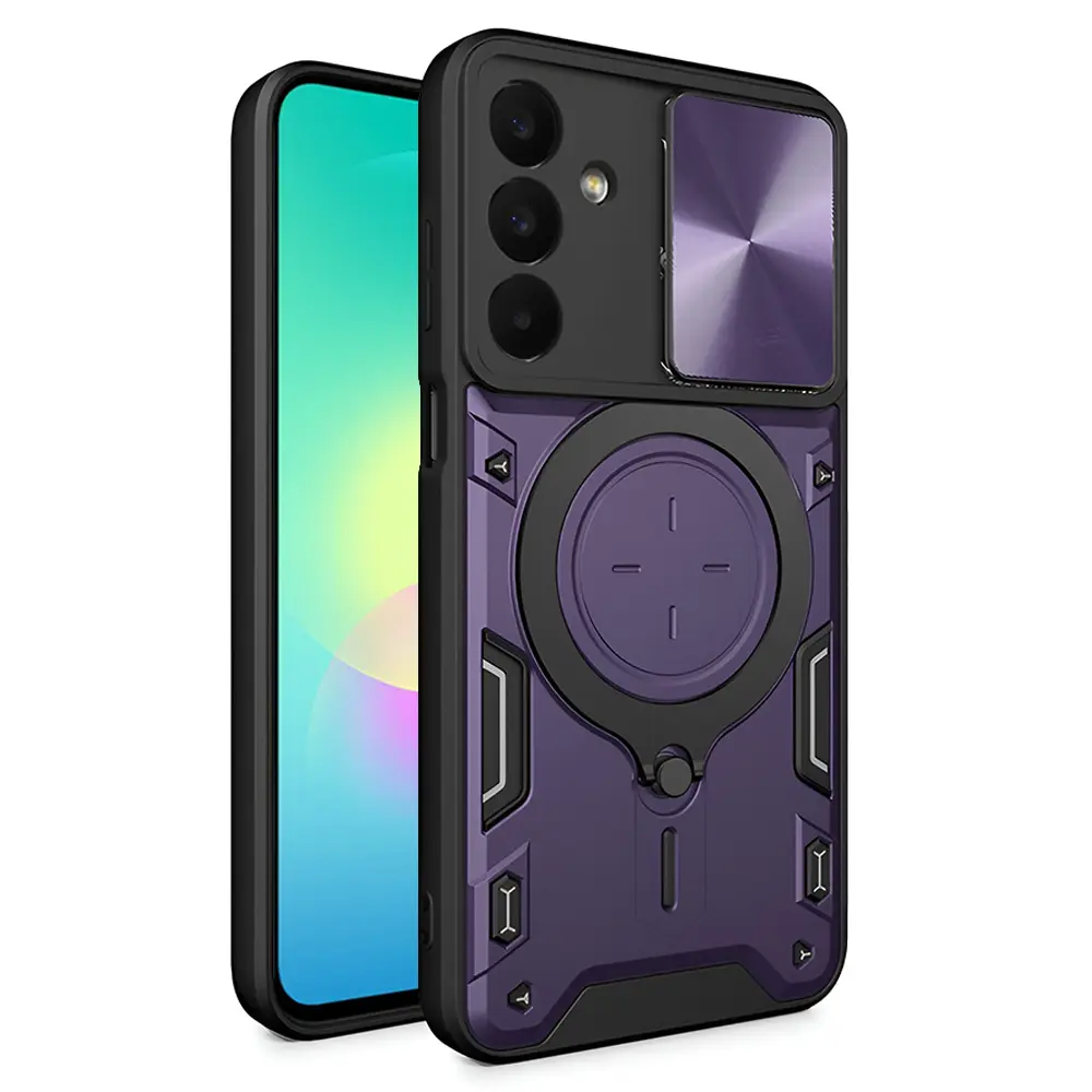 Kryt Techsuit CamGuard Pro Samsung Galaxy A27 5G fialový