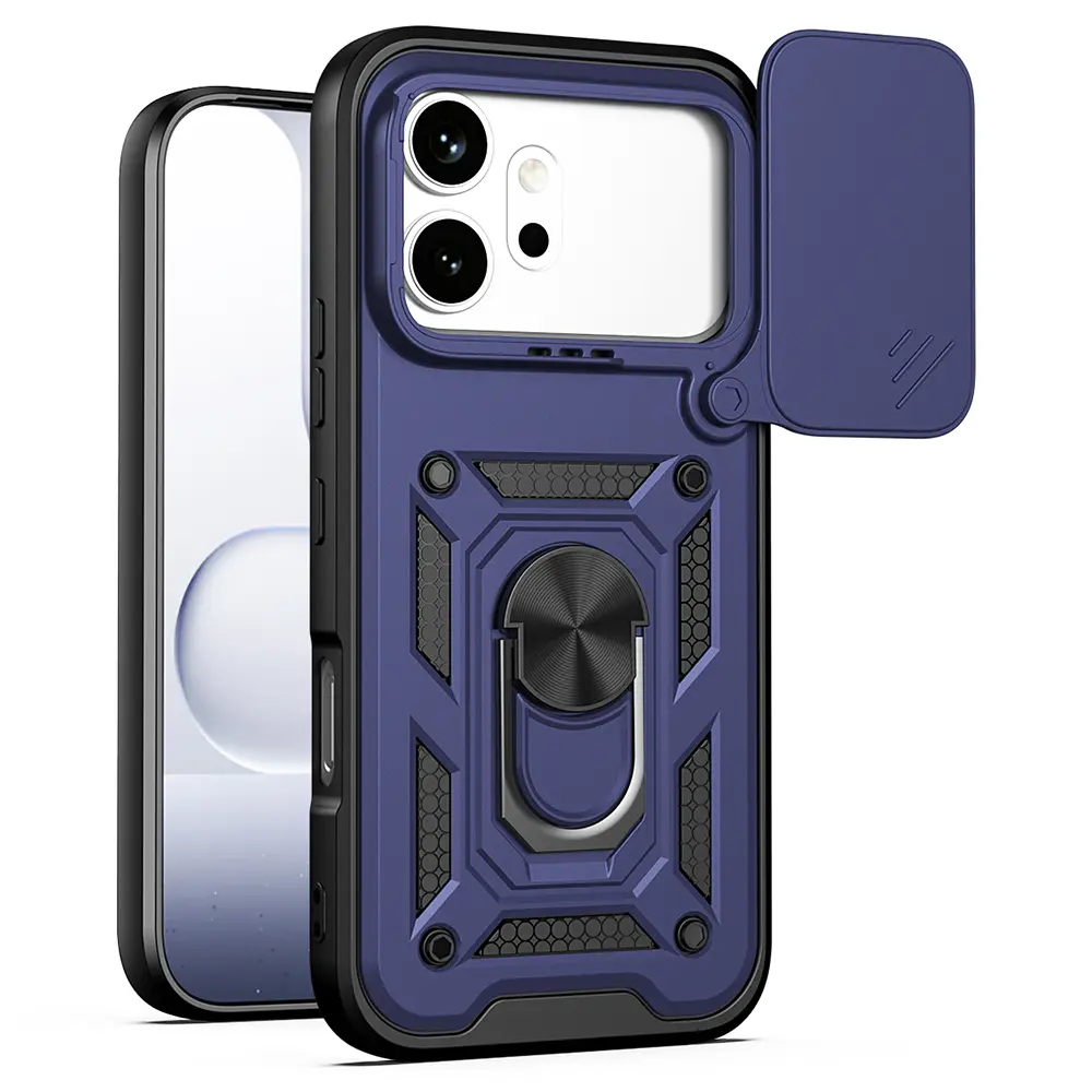 Kryt Techsuit CamShield Series Honor 600 a 600 Pro modrý