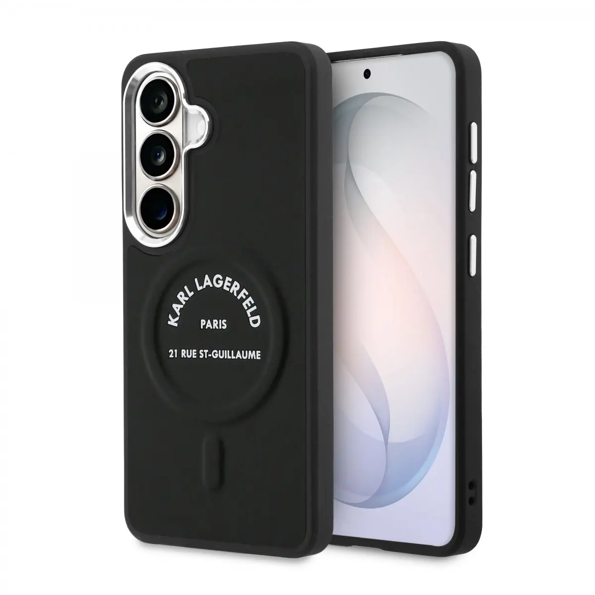 Zadní kryt Karl Lagerfeld PU RSG Logo Magnetic pro Samsung Galaxy S26+ černý