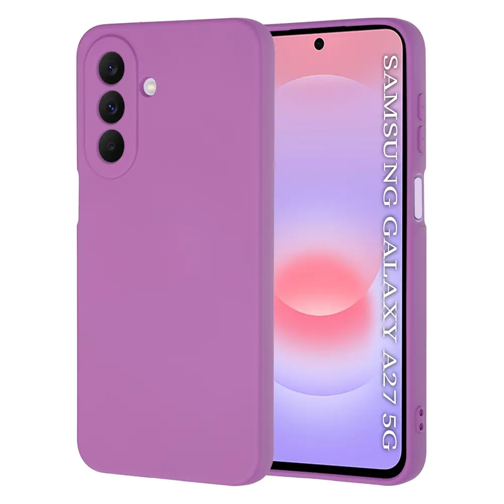 Kryt Techsuit SoftFlex Samsung Galaxy A27 5G fialový