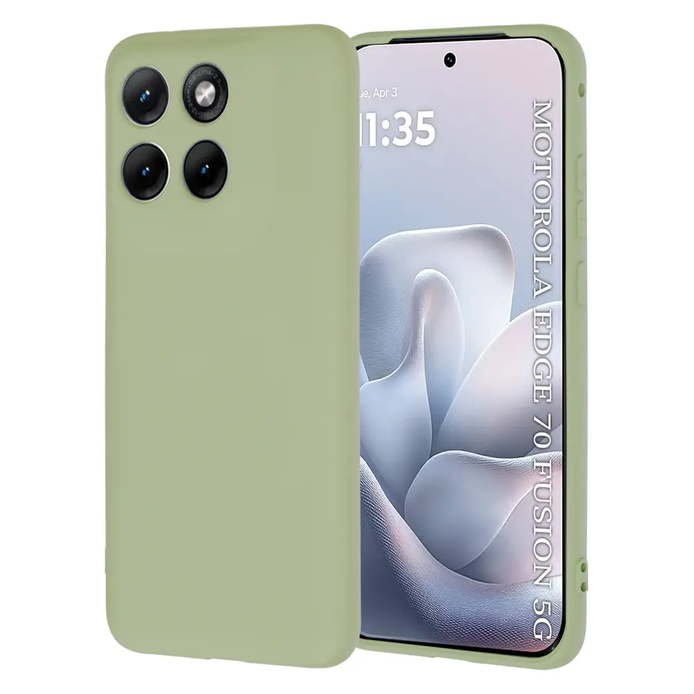 Kryt Techsuit SoftFlex Motorola Edge 70 Fusion matcha zelený