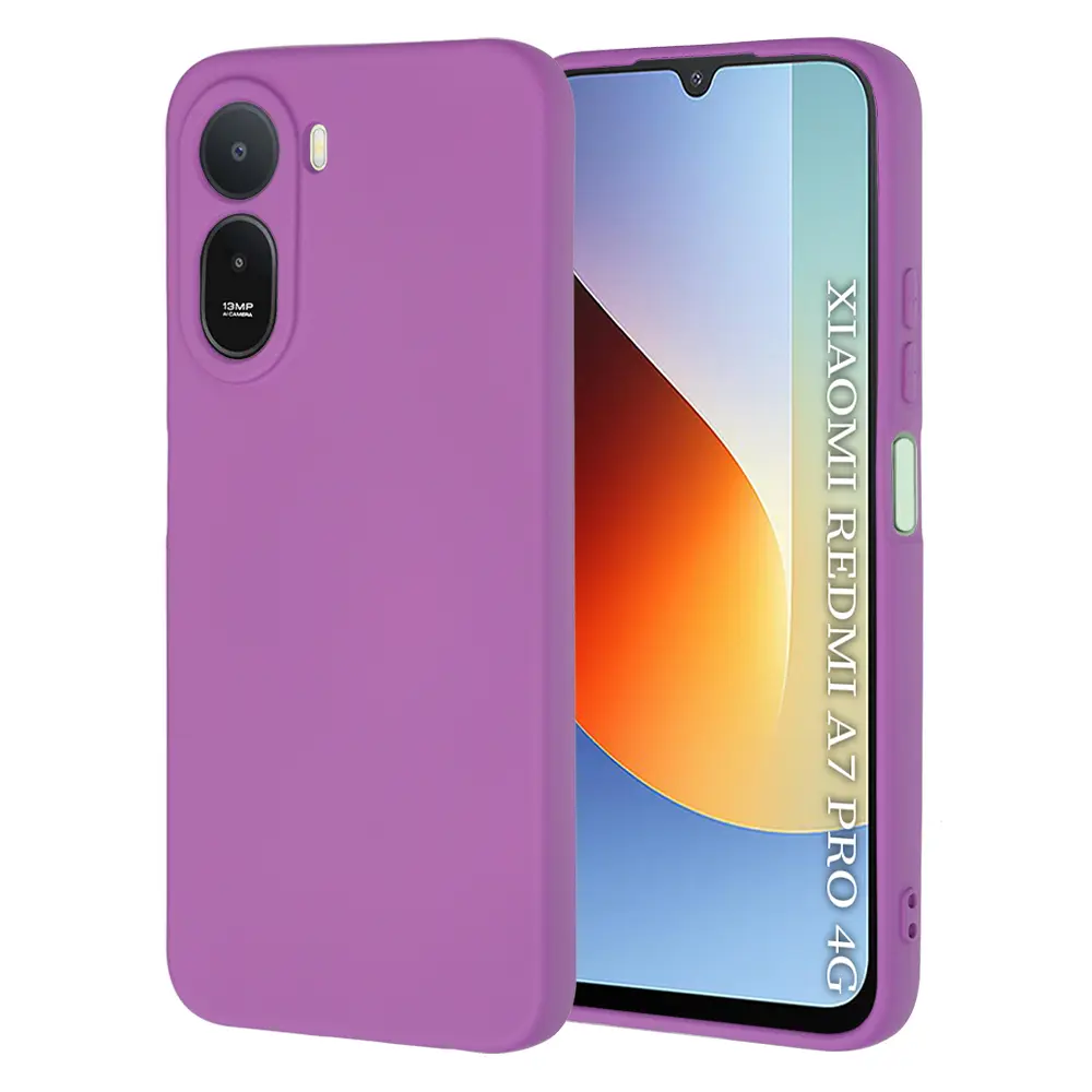 Kryt Techsuit SoftFlex Xiaomi Redmi A7 Pro 4G fialový