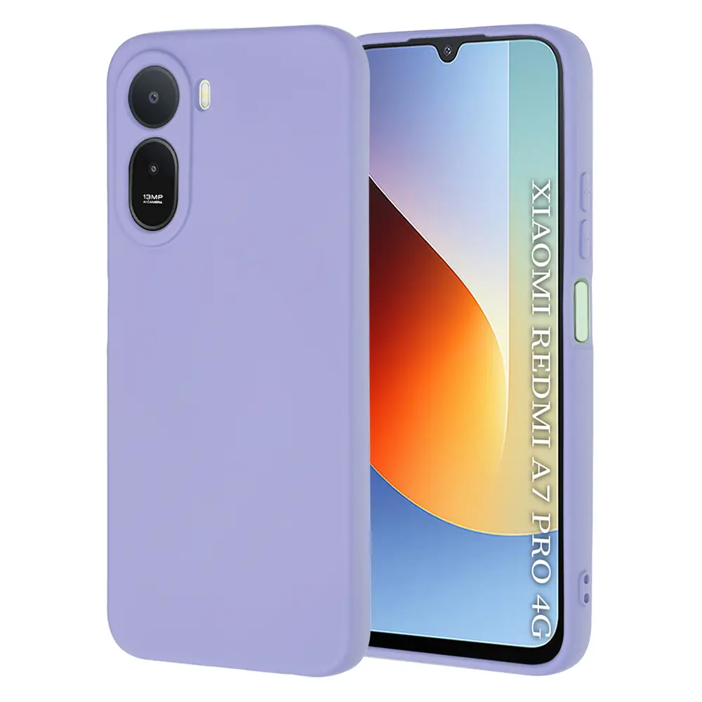 Kryt Techsuit SoftFlex Xiaomi Redmi A7 Pro 4G světle fialový