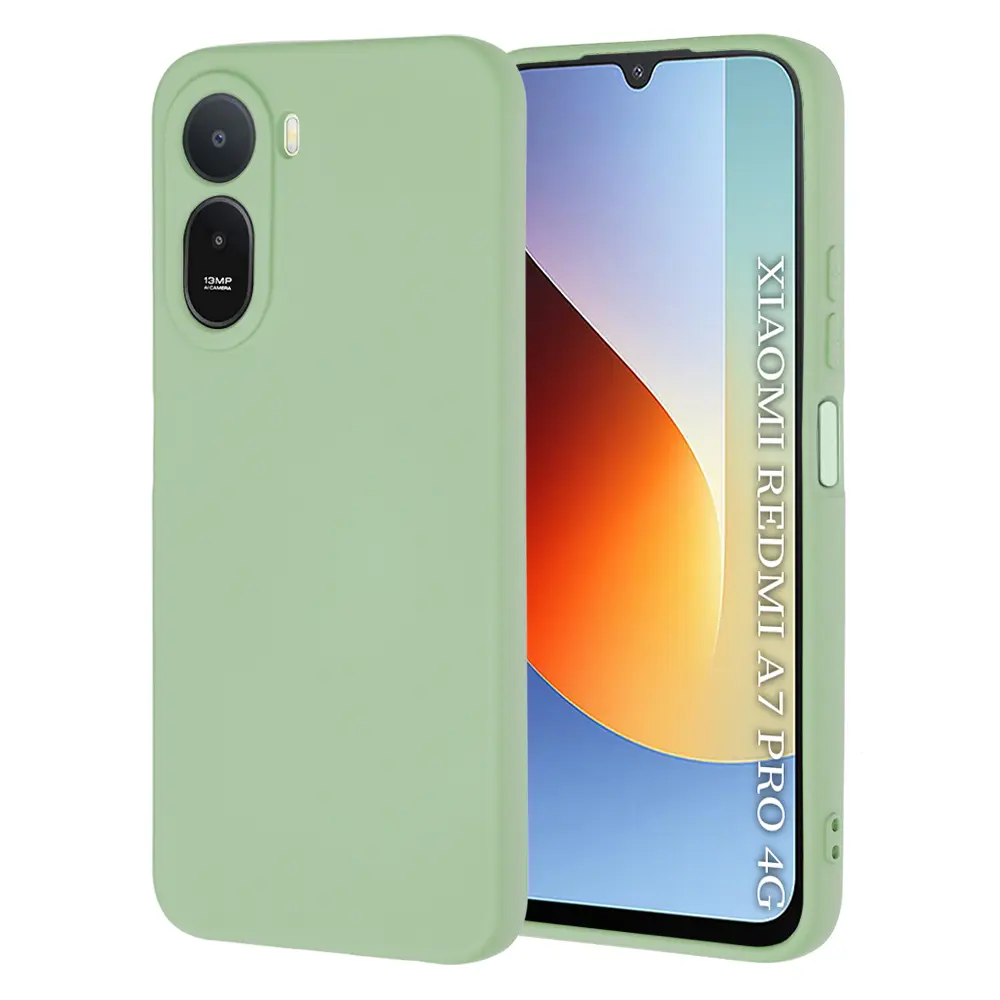 Kryt Techsuit SoftFlex Xiaomi Redmi A7 Pro 4G mátově zelený