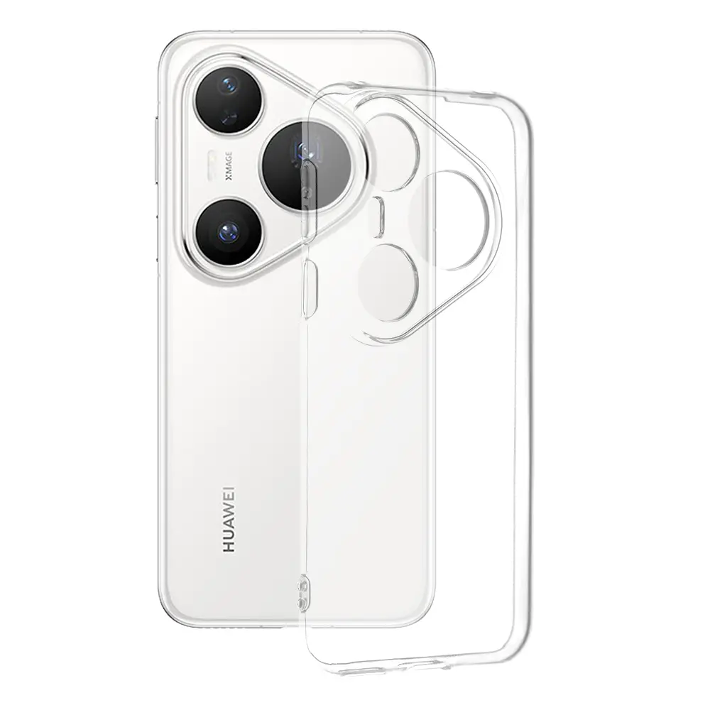 Kryt Techsuit Clear Silicone Huawei Pura 80 Pro průhledný