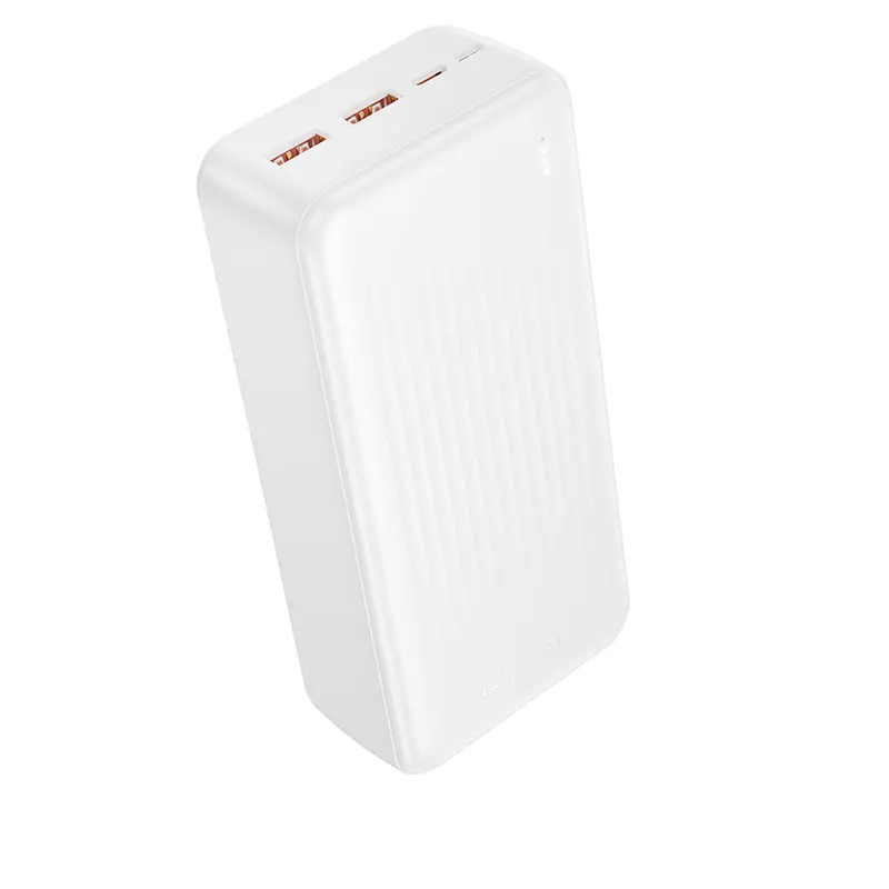 Borofone Powerbanka BJ80B 30 000 mAh, 2x USB-A + USB-C, bílá