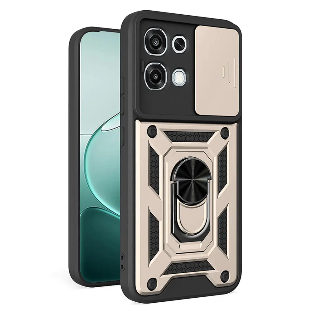 Kryt Techsuit CamShield Series pro Oppo A6 Pro 4G a 5G zlatý