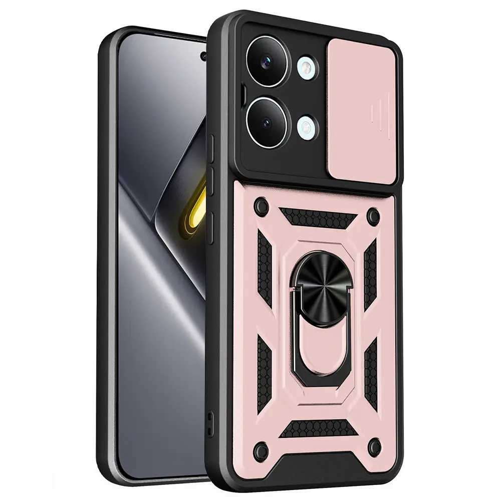 Kryt Techsuit CamShield Series pro Xiaomi Poco X8 Pro Max růžově zlatý