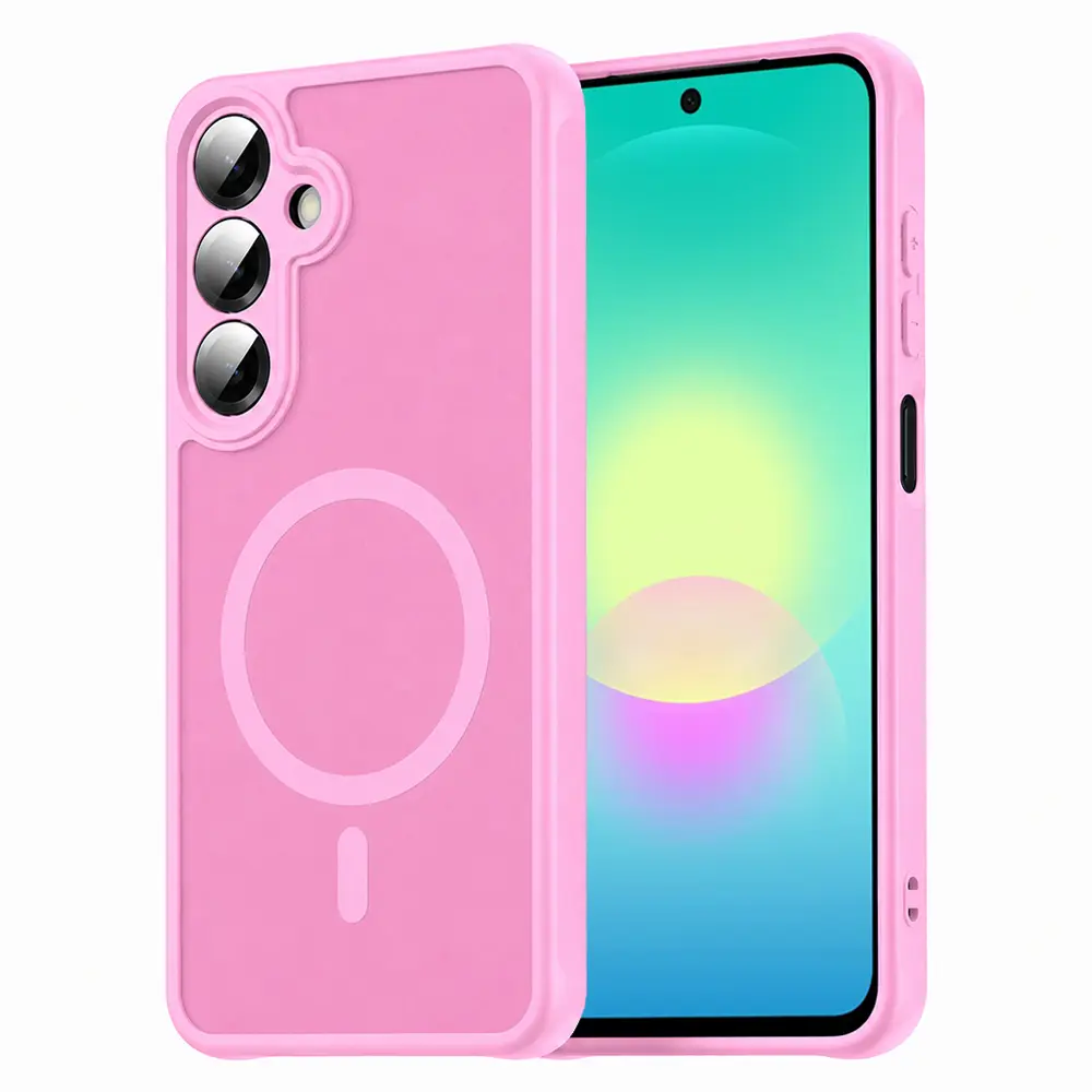 Kryt Techsuit HaloFrost II MagSafe pro Samsung Galaxy A27 5G růžový
