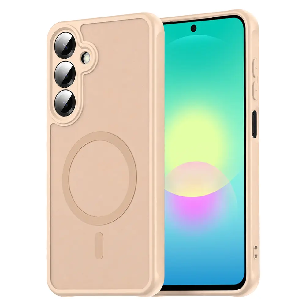 Kryt Techsuit HaloFrost II MagSafe pro Samsung Galaxy A27 5G zlatý
