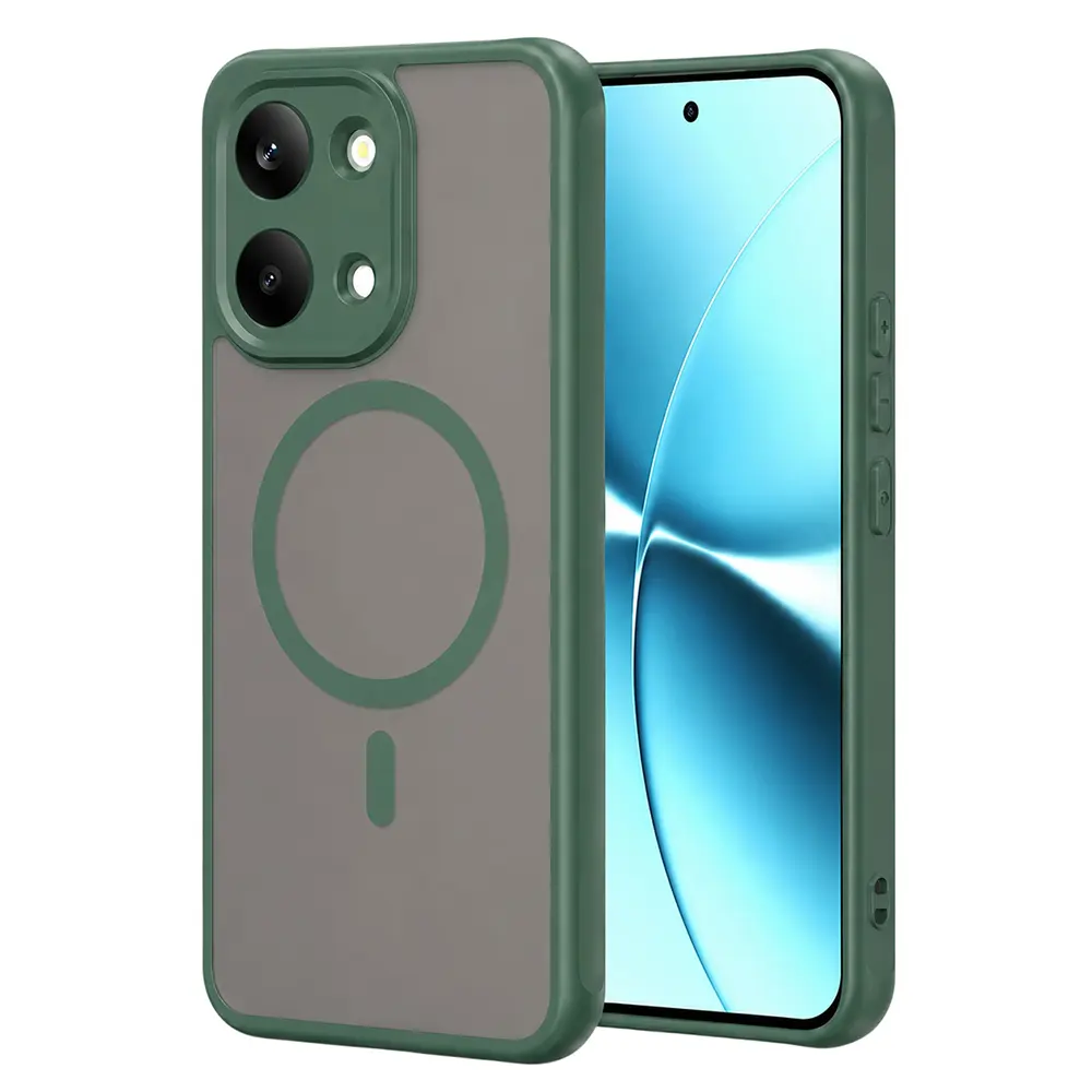 Kryt Techsuit HaloFrost II MagSafe pro Xiaomi Poco X8 Pro Max zelený