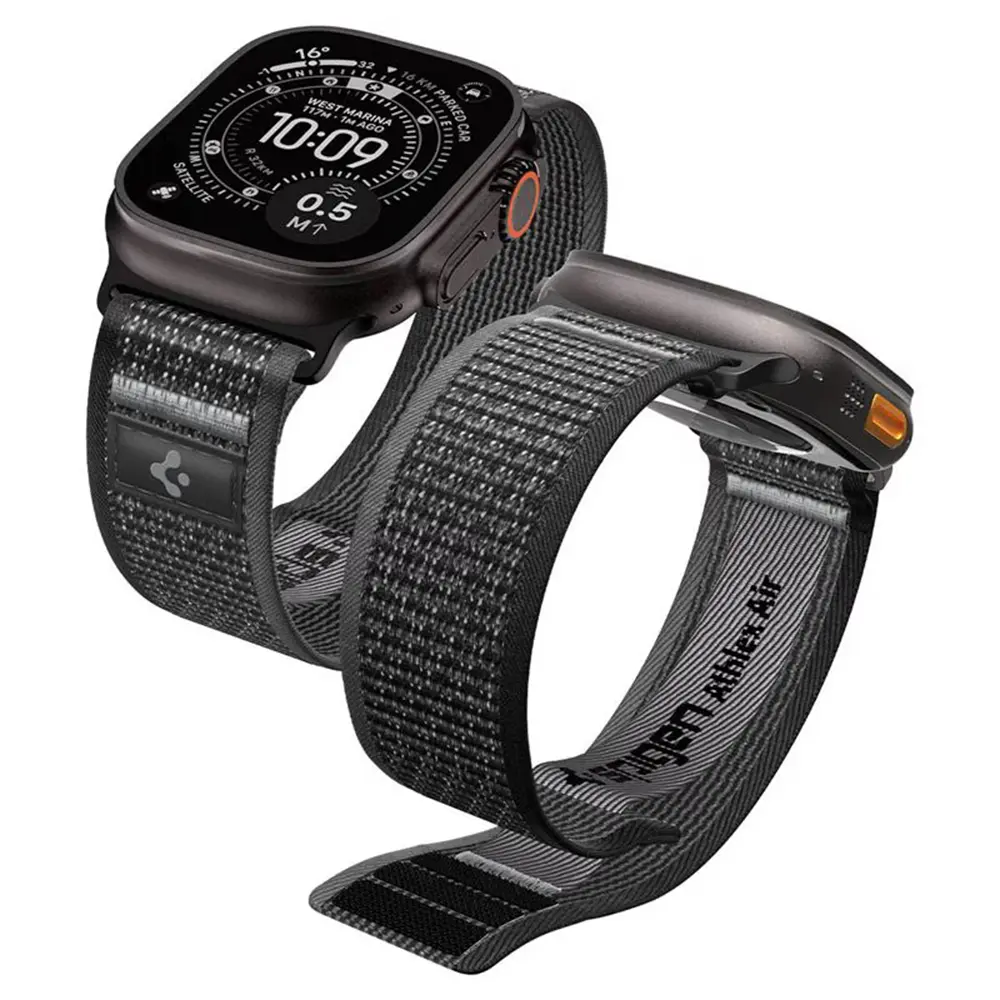 Řemínek Spigen Athlex Air 2 pro Apple Watch šedý
