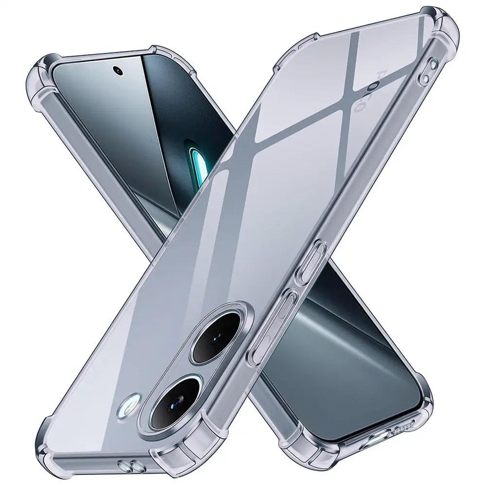 Silikonový kryt Techsuit Shockproof pro Xiaomi Poco X8 Pro kouřově černý