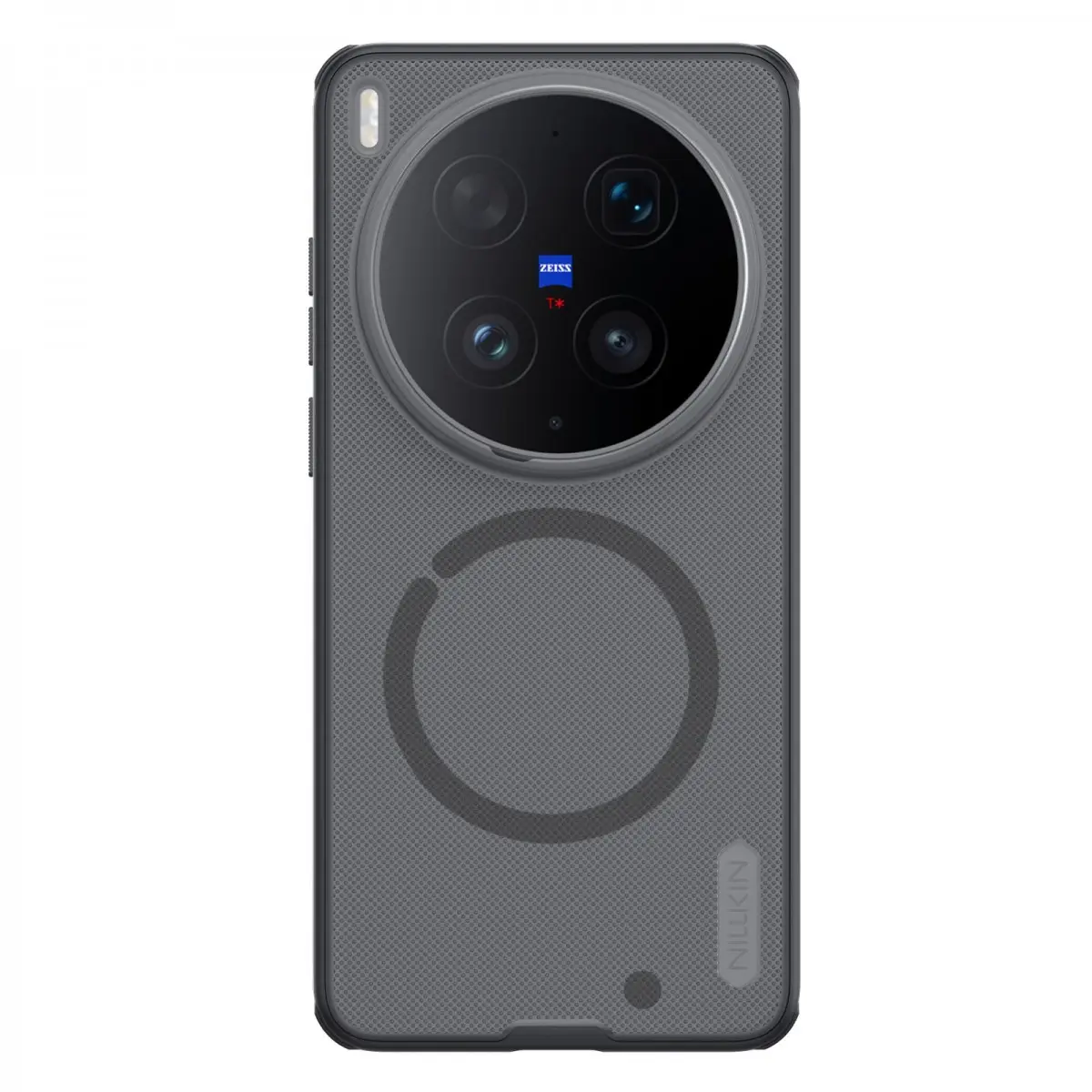 Nillkin Super Frosted PRO Magnetic Zadní Kryt pro Vivo X300 Ultra Transparent Black