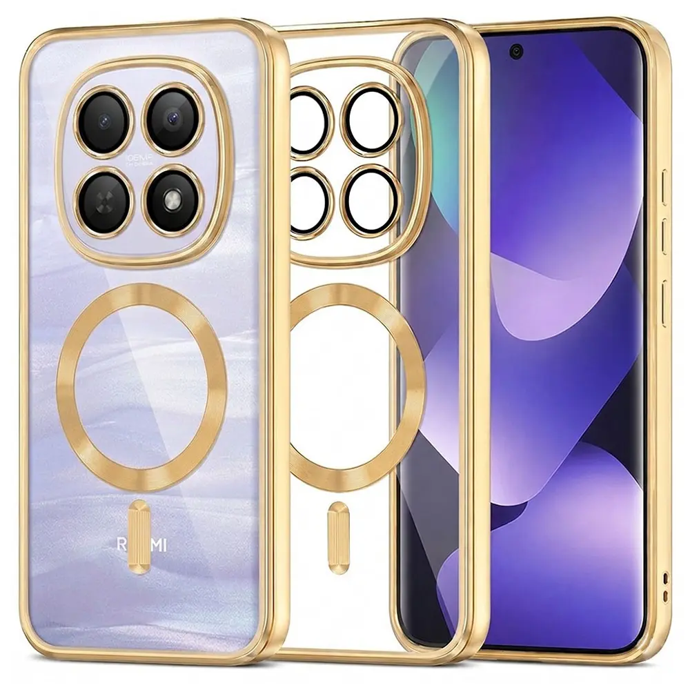 Kryt Techsuit Luxury Crystal MagSafe pro Xiaomi Redmi Note 15 5G / Note 15 4G / Poco M8 5G