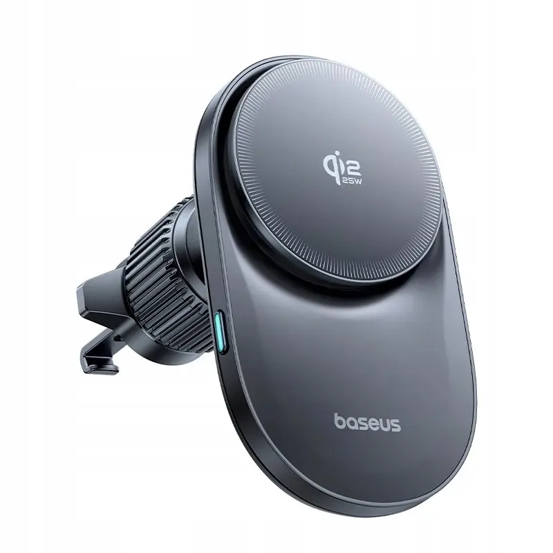 Baseus PrimeTrip VC2 Pro Cooling Magnetický Držák do Auta s Bezdrátovým Nabíjením 25W Cosmic Black C0013N00