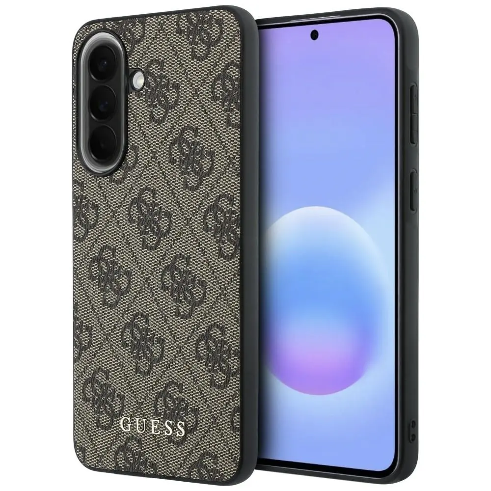 Kryt Guess Guess Hardcase 4G Classic (GUHCSA37G4GFBR) pro Samsung Galaxy A37 5G hnědý