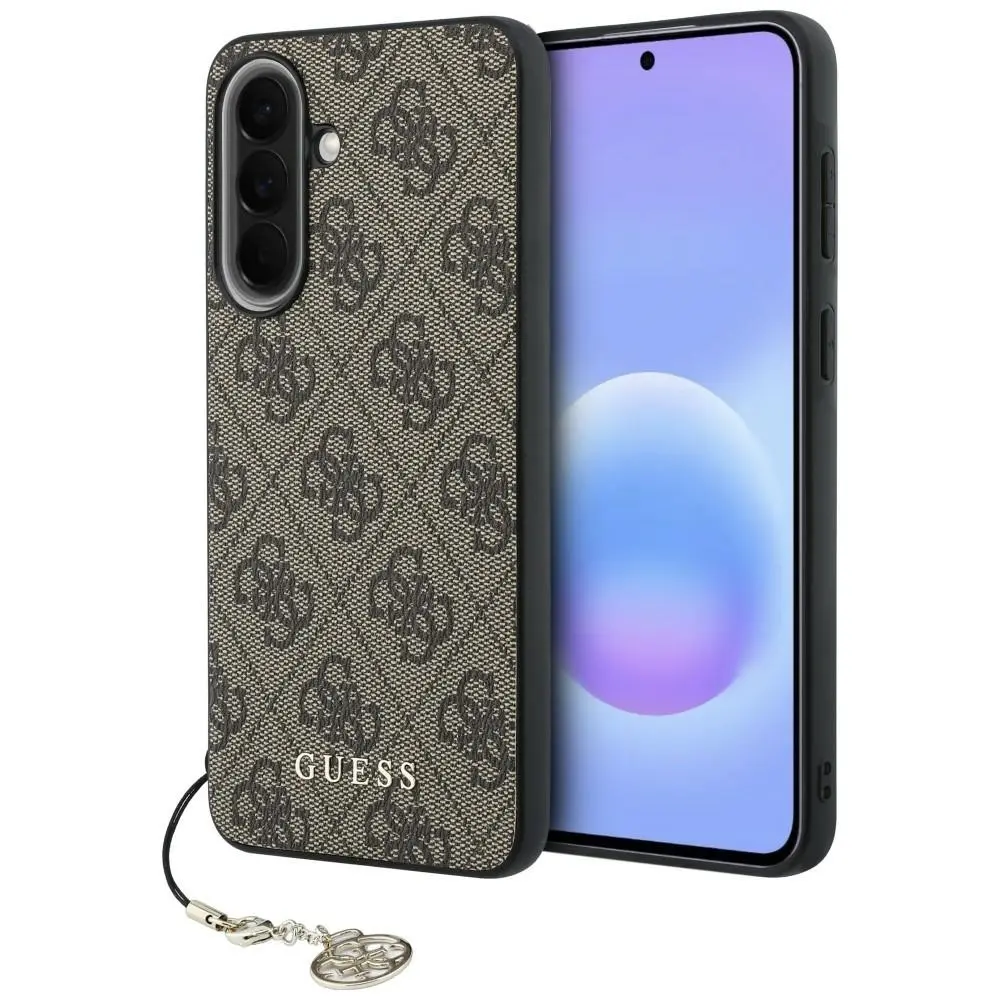 Kryt Guess Hardcase 4G Classic Logo Charm (GUHCSA57GF4GBR) pro Samsung Galaxy A57 5G