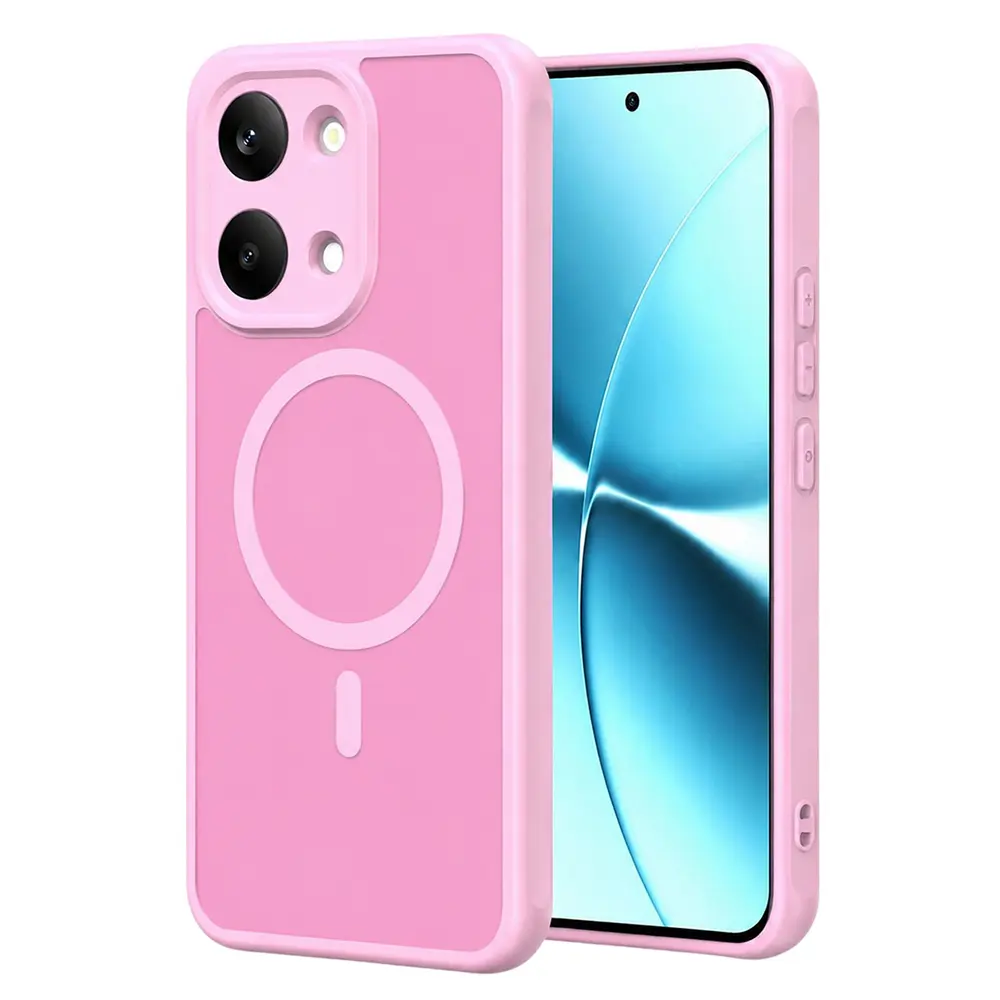 Kryt na mobil Techsuit HaloFrost II MagSafe Xiaomi Poco X8 Pro Max růžový