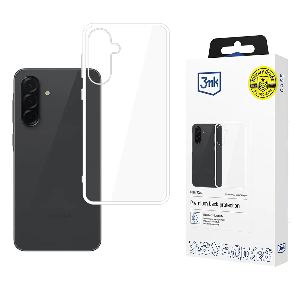 Kryt na mobil 3mk Clear Case Samsung Galaxy A37 5G transparentní