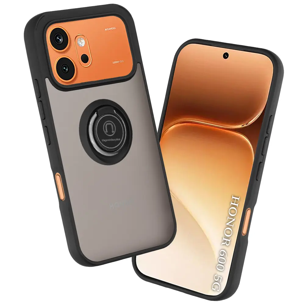 Techsuit - Glinth ochranné pouzdro pro Honor 600/600 Pro - černé