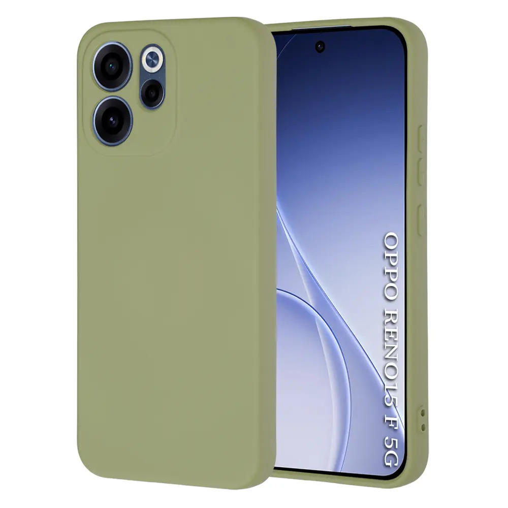 Kryt na mobil Techsuit SoftFlex Oppo Reno15 F a FS 5G matcha zelený