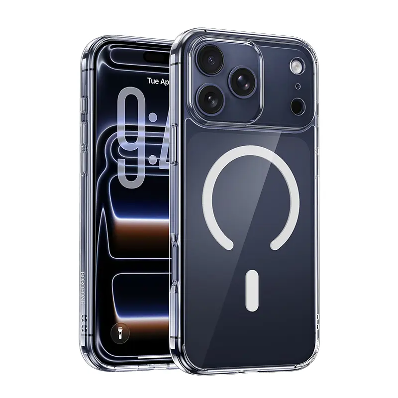 Kryt Borofone BI5 Ice Shield Magnetic iPhone 17 Pro čirý