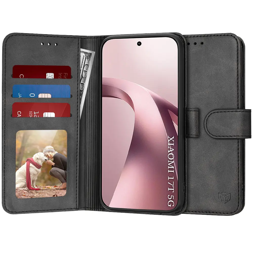 Pouzdro Techsuit Diary Book pro Xiaomi 17T černé