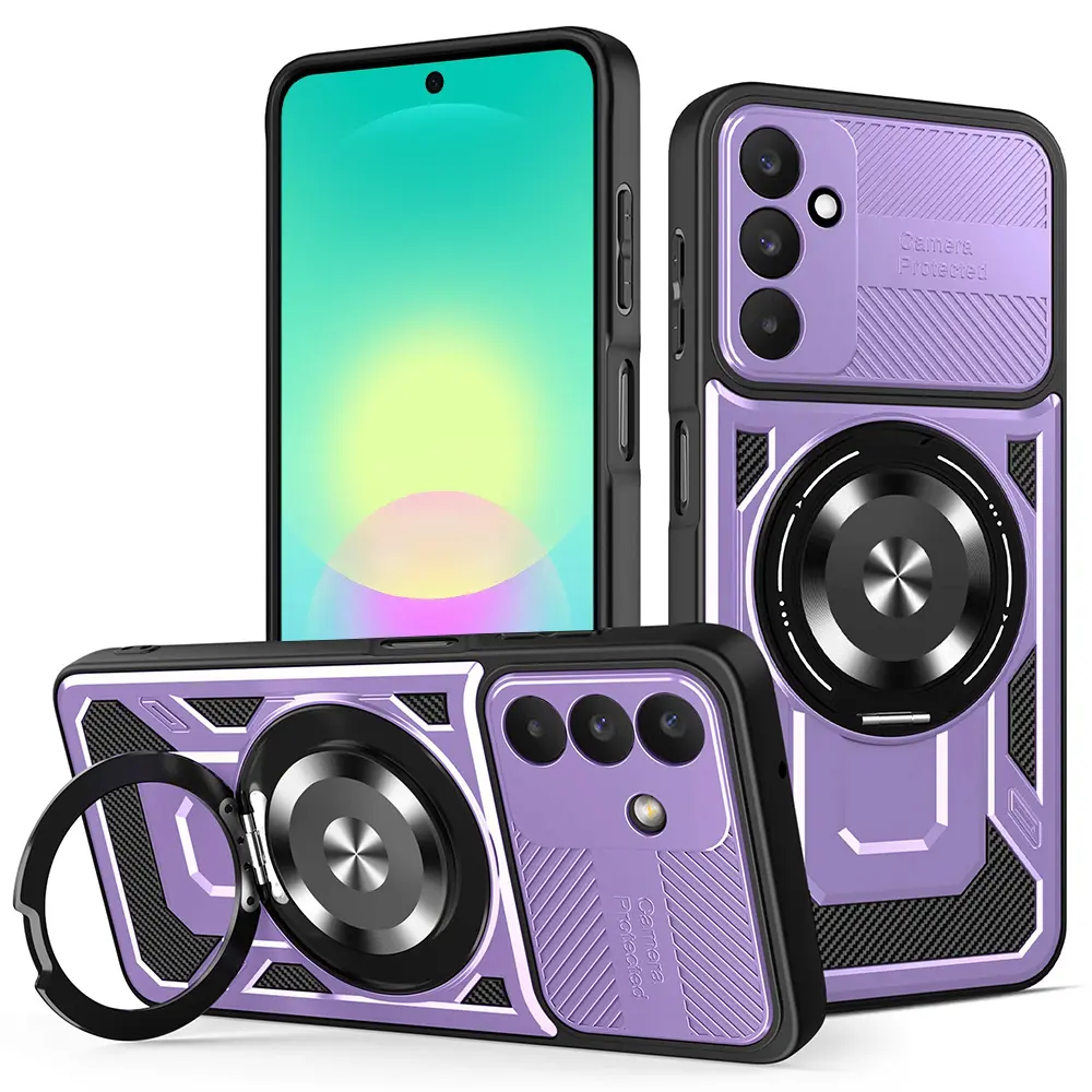 Kryt Techsuit RuggedCam Samsung Galaxy A27 5G fialový