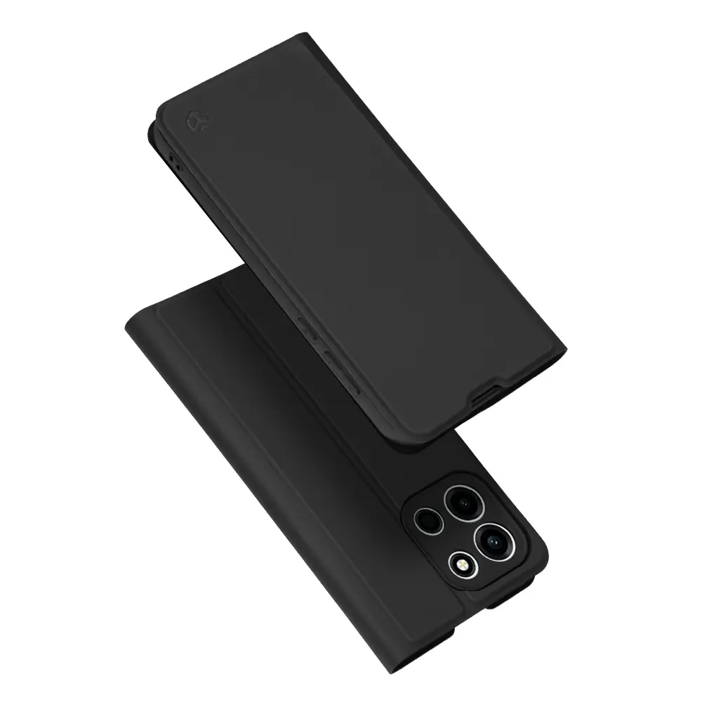 Pouzdro Techsuit Magskin Book pro OnePlus Nord 6 černé