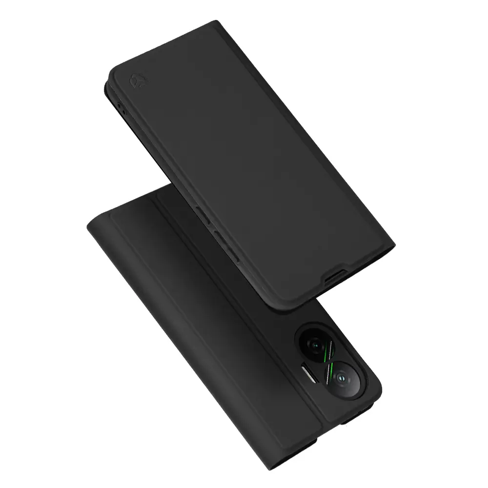Pouzdro Techsuit Magskin Book pro Xiaomi Poco F7 černé