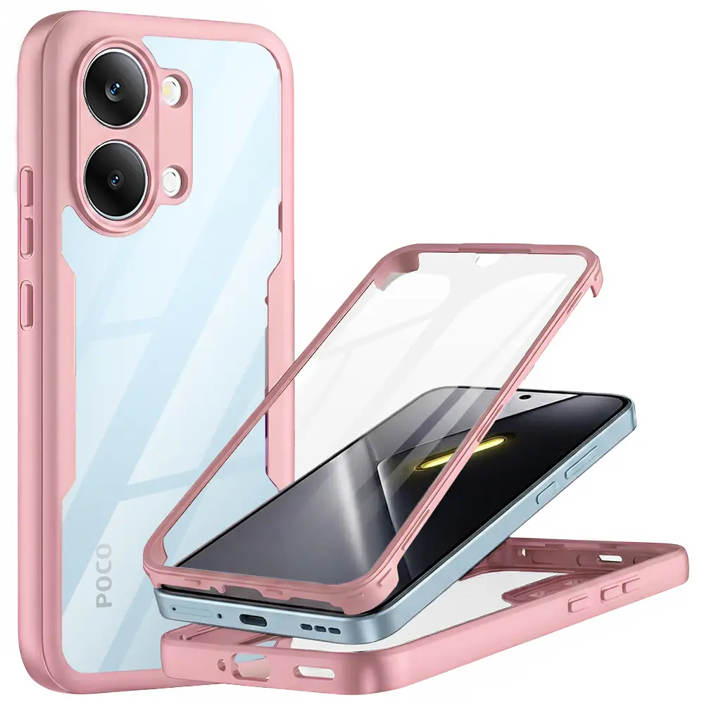 Kryt Techsuit ColorVerse 360 Series Xiaomi Poco X8 Pro Max růžový