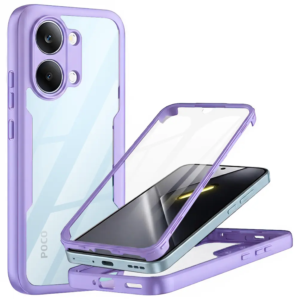 Kryt Techsuit ColorVerse 360 Series Xiaomi Poco X8 Pro Max fialový