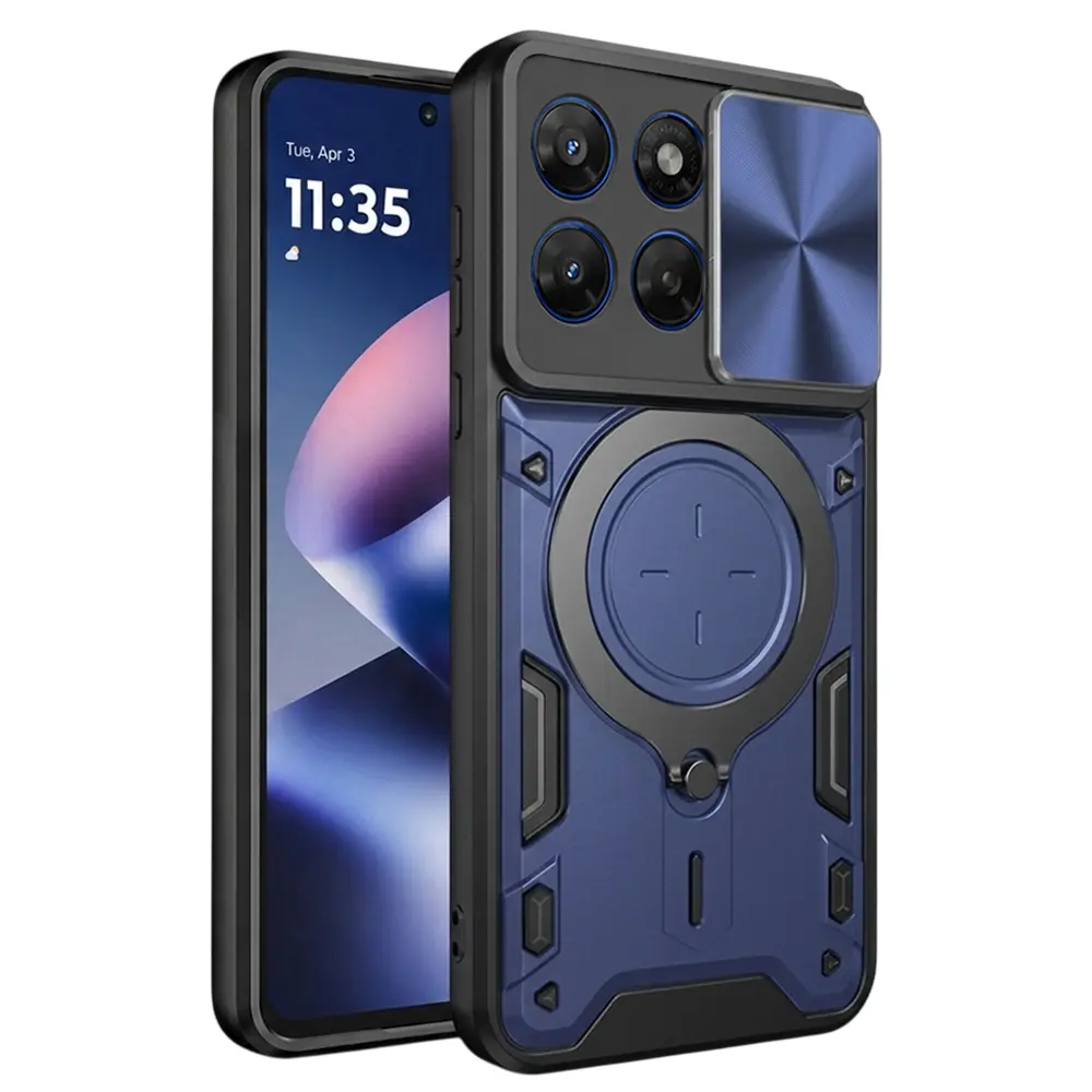 Kryt Techsuit CamGuard Pro Motorola Moto G37 modrý