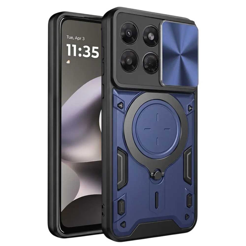 Kryt Techsuit CamGuard Pro Motorola Moto G37 Power modrý