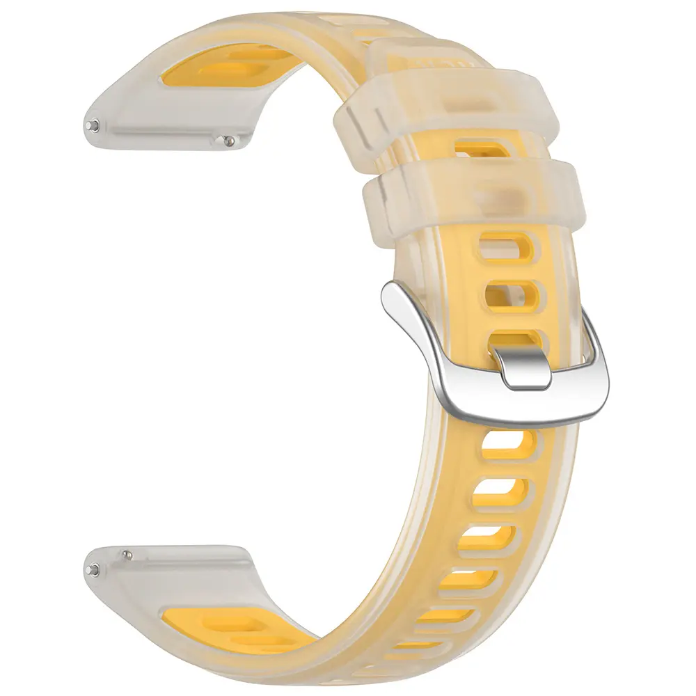 Řemínek Techsuit Watchband 22mm žlutý